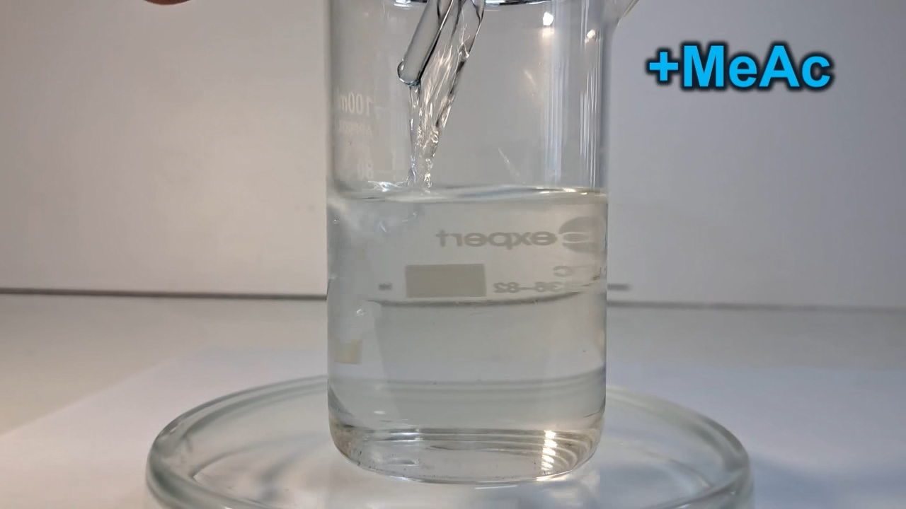 Methyl Acetate: Preliminary Experiment