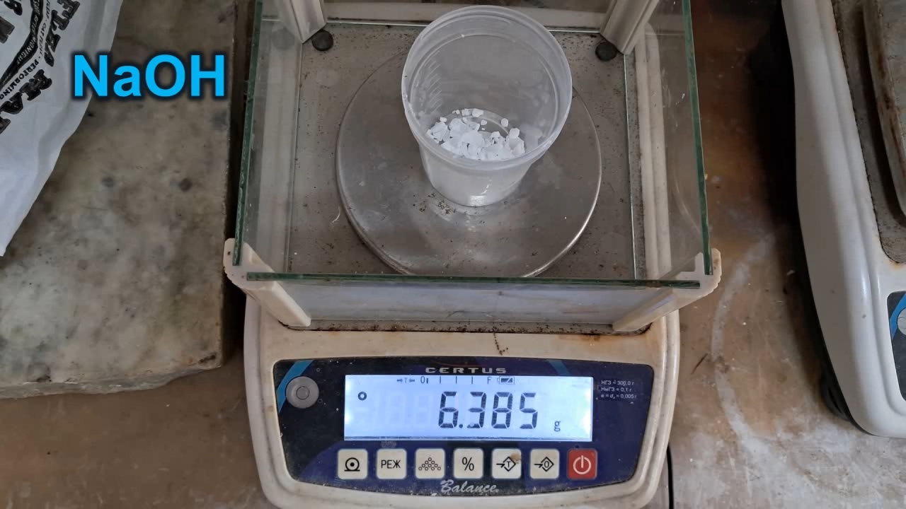 Methyl Acetate: Preliminary Experiment
