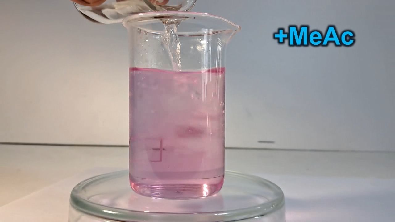 Methyl Acetate: Preliminary Experiment