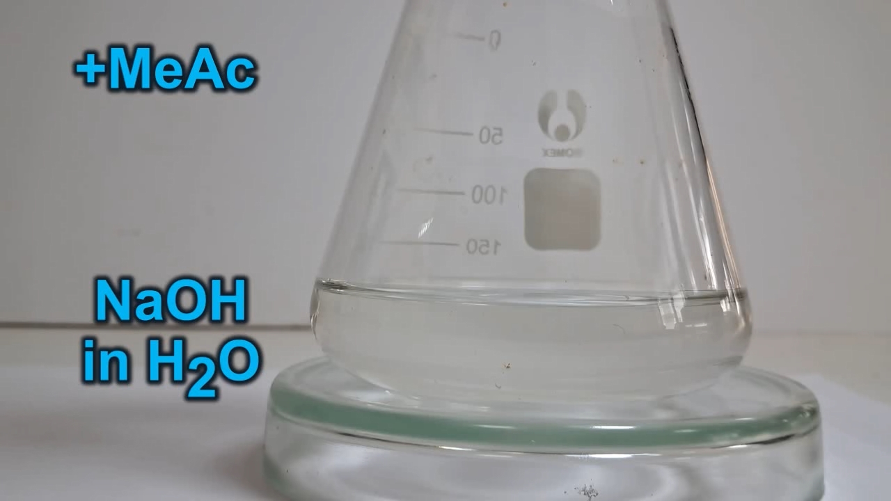 Methyl Acetate: Preliminary Experiment