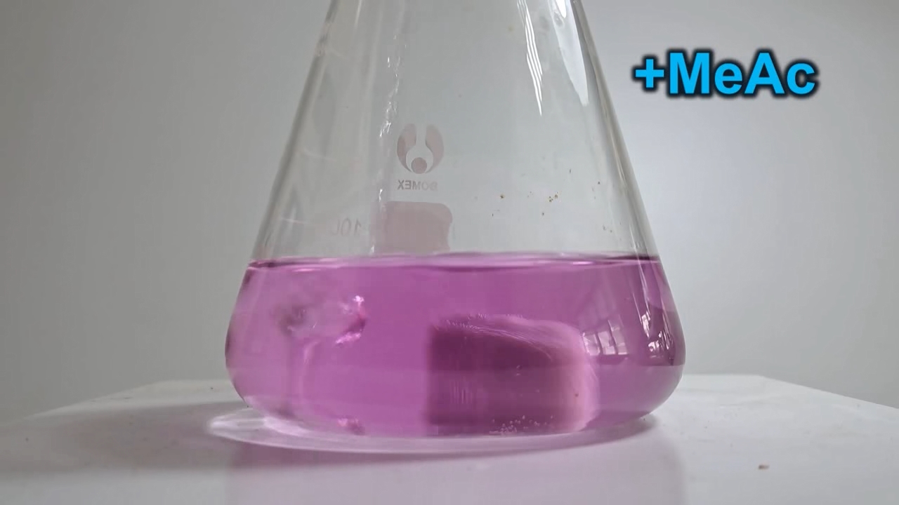 Hydrolysis of Methyl Acetate