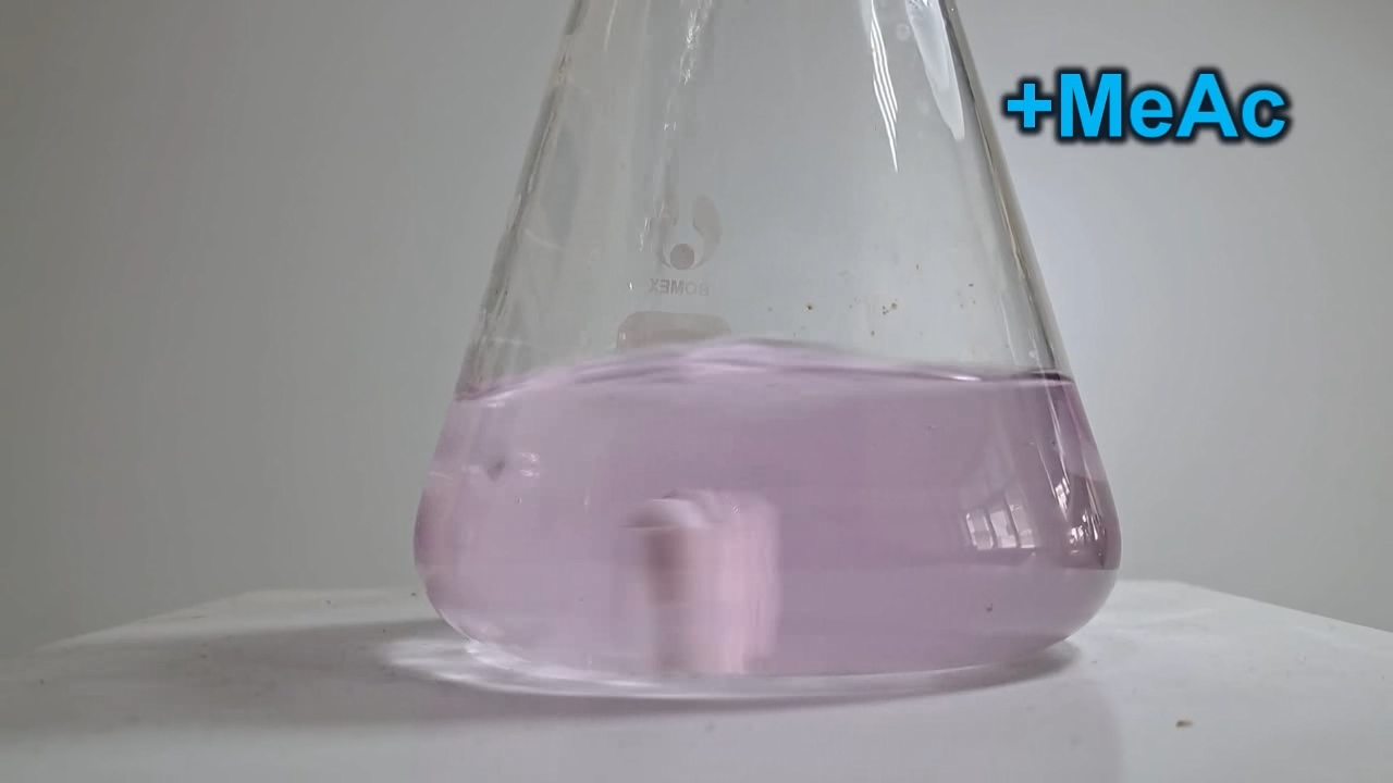 Hydrolysis of Methyl Acetate