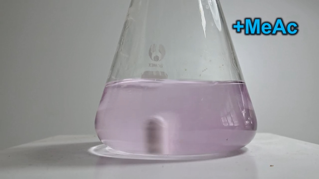 Hydrolysis of Methyl Acetate