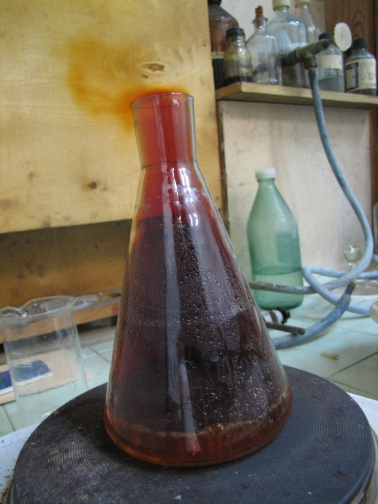 Регенерация серной кислоты из нитрующей смеси (после синтеза ЭГДН)