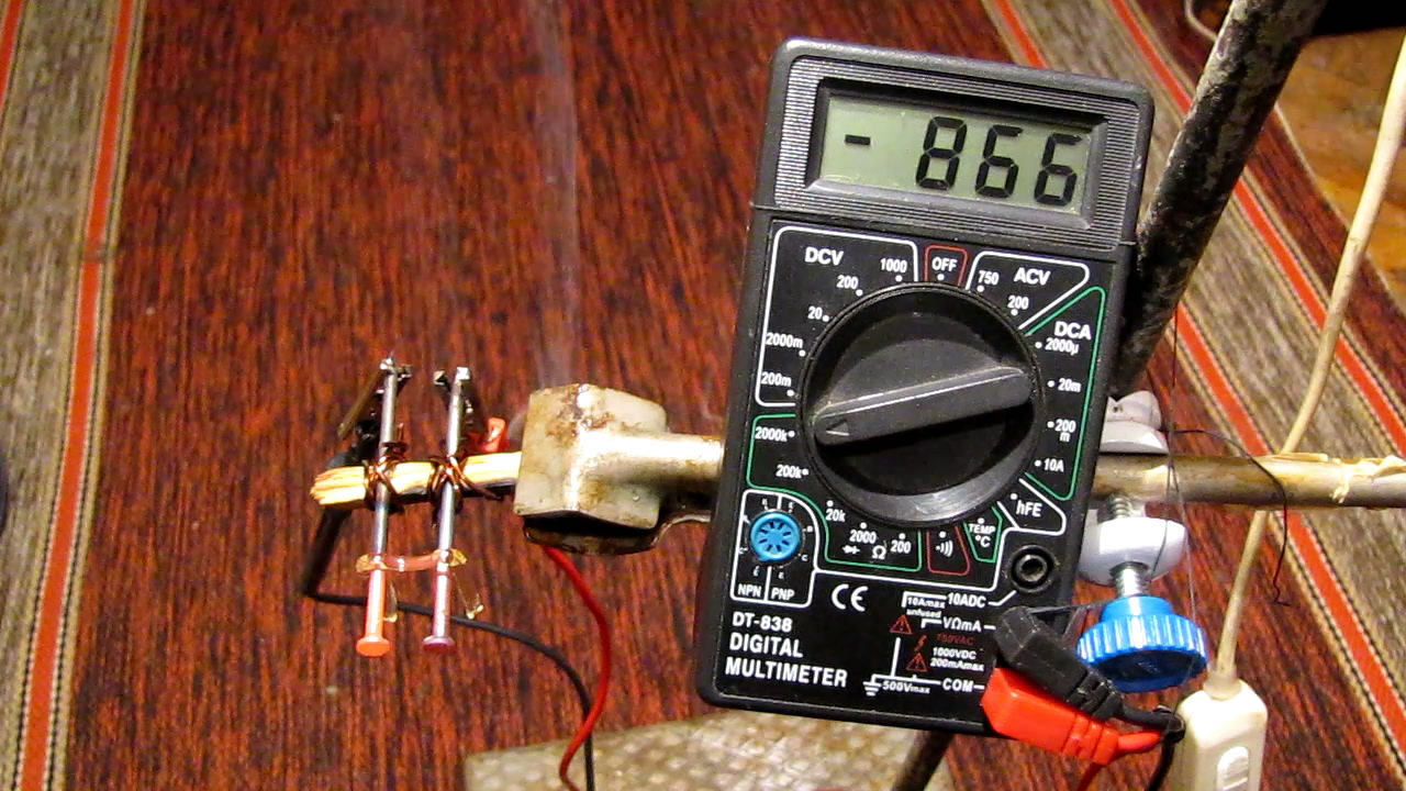     . The temperature dependence of the electrical conductivity of glass