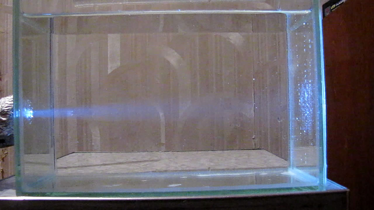 Tyndall Effect (Solution of Rosin in Ethanol was Added to Water).   (      )