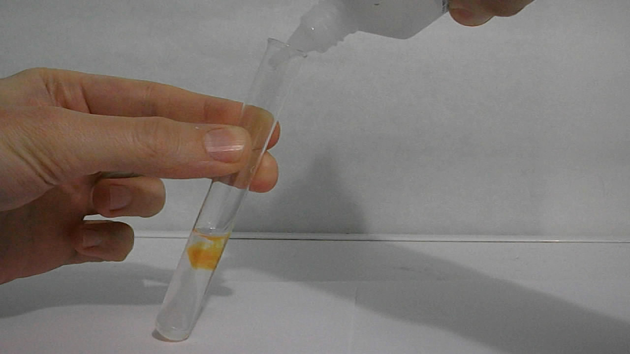      [   (IV)]. Titanyl sulfate and hydrogen peroxide (titanium (IV) - hydrogen peroxide complex)