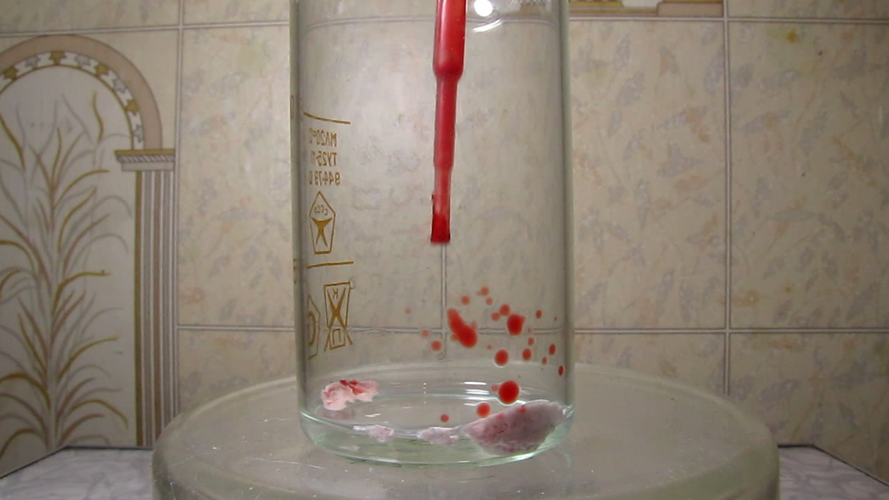    . Hydrogen peroxide and blood