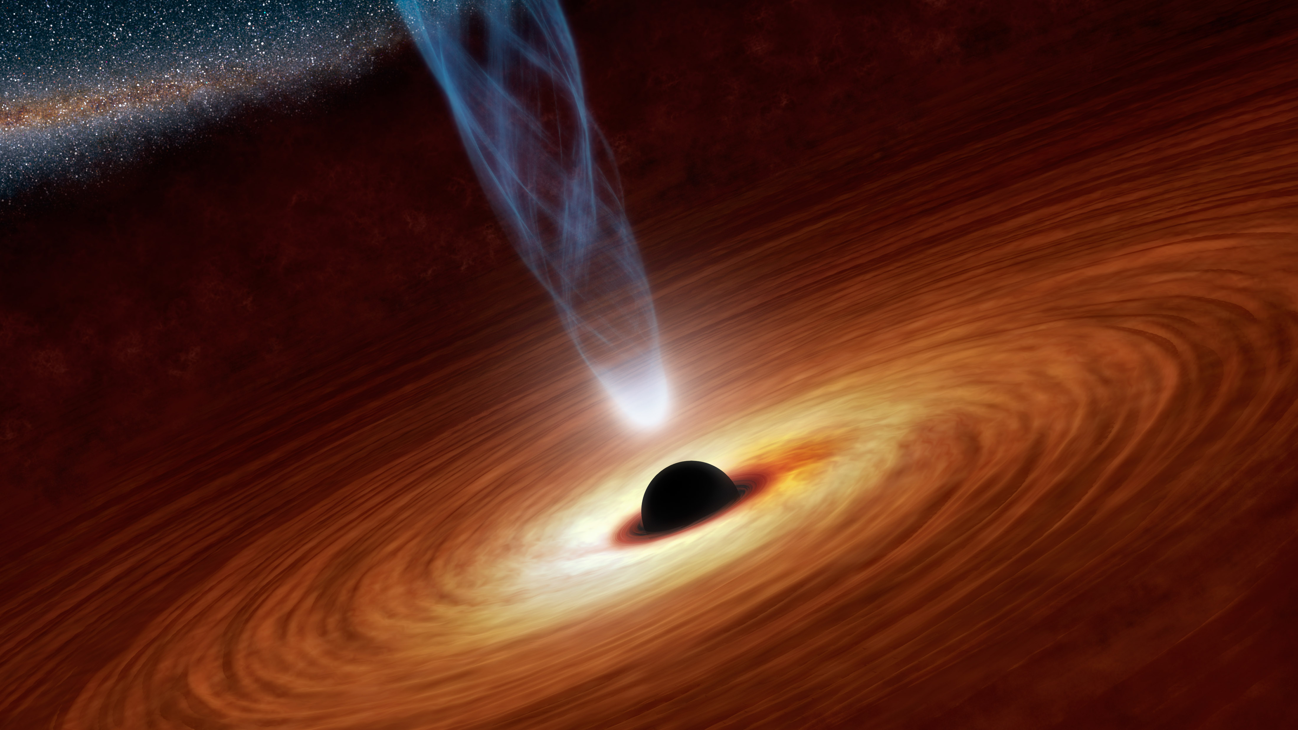     ''  ''. Journalists found on Sun ''another black hole''