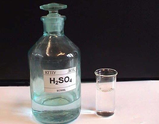    ? <br>How to remove color of impurities in sulfuric acid?
