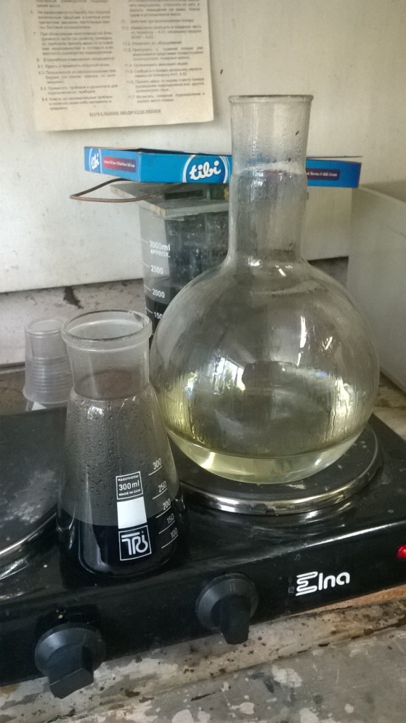      . Preparation of concentrate of activator for plastic metallization