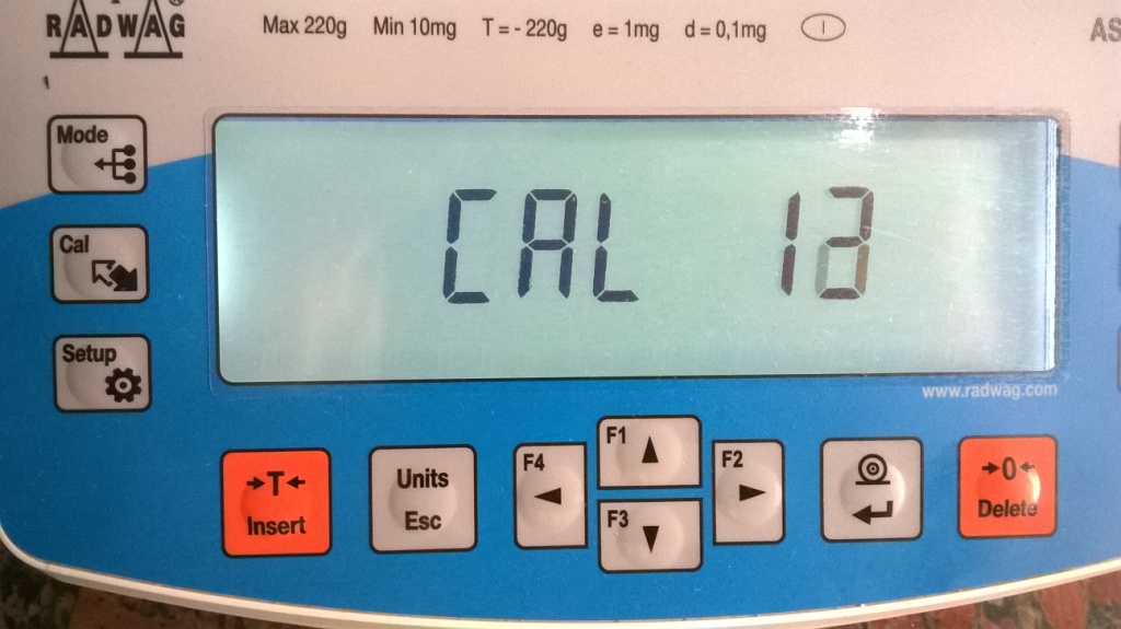  . Analytical balance