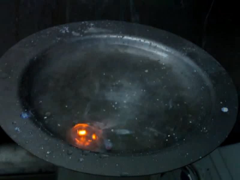 Sodium hydride (reaction of sodium hydride with water and combustion in air)