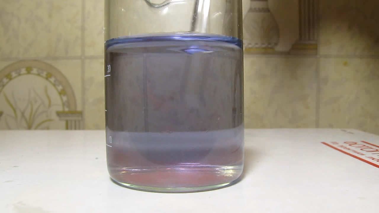 Red tulip, tap water, ammonia and hydrochloric acid