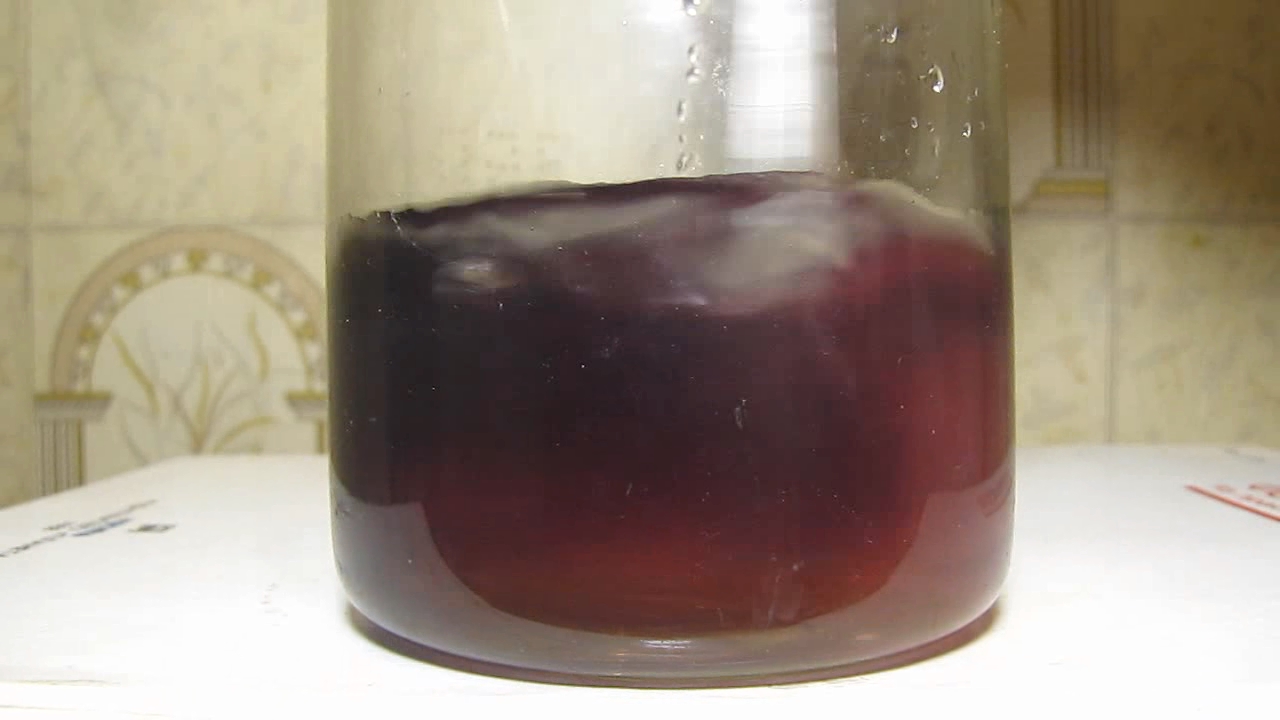 Red tulip, tap water, ammonia and hydrochloric acid