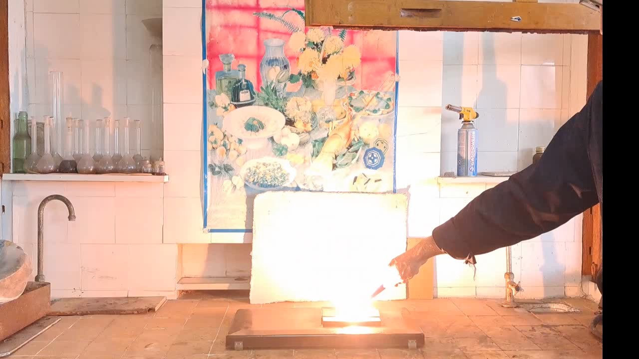 Titanium hydride and ammonium perchlorate