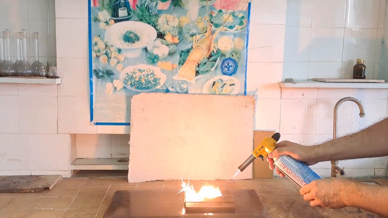 Titanium hydride and ammonium perchlorate