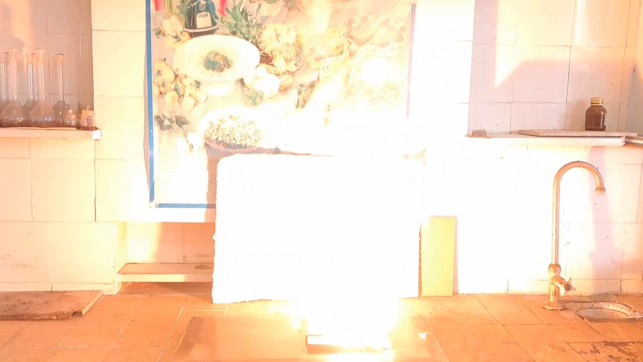 Titanium hydride and ammonium perchlorate
