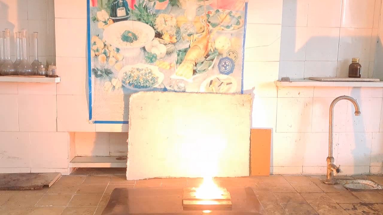 Titanium hydride and ammonium perchlorate