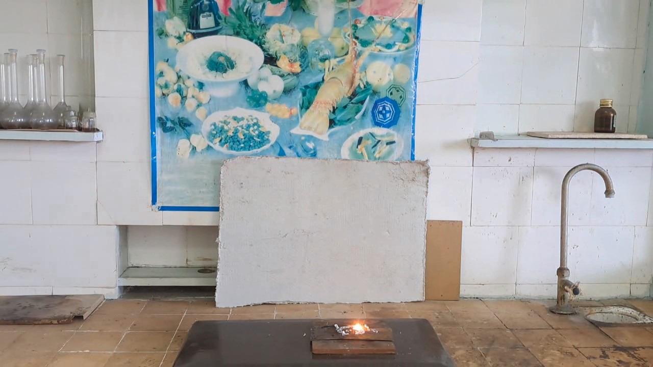 Titanium hydride and ammonium perchlorate