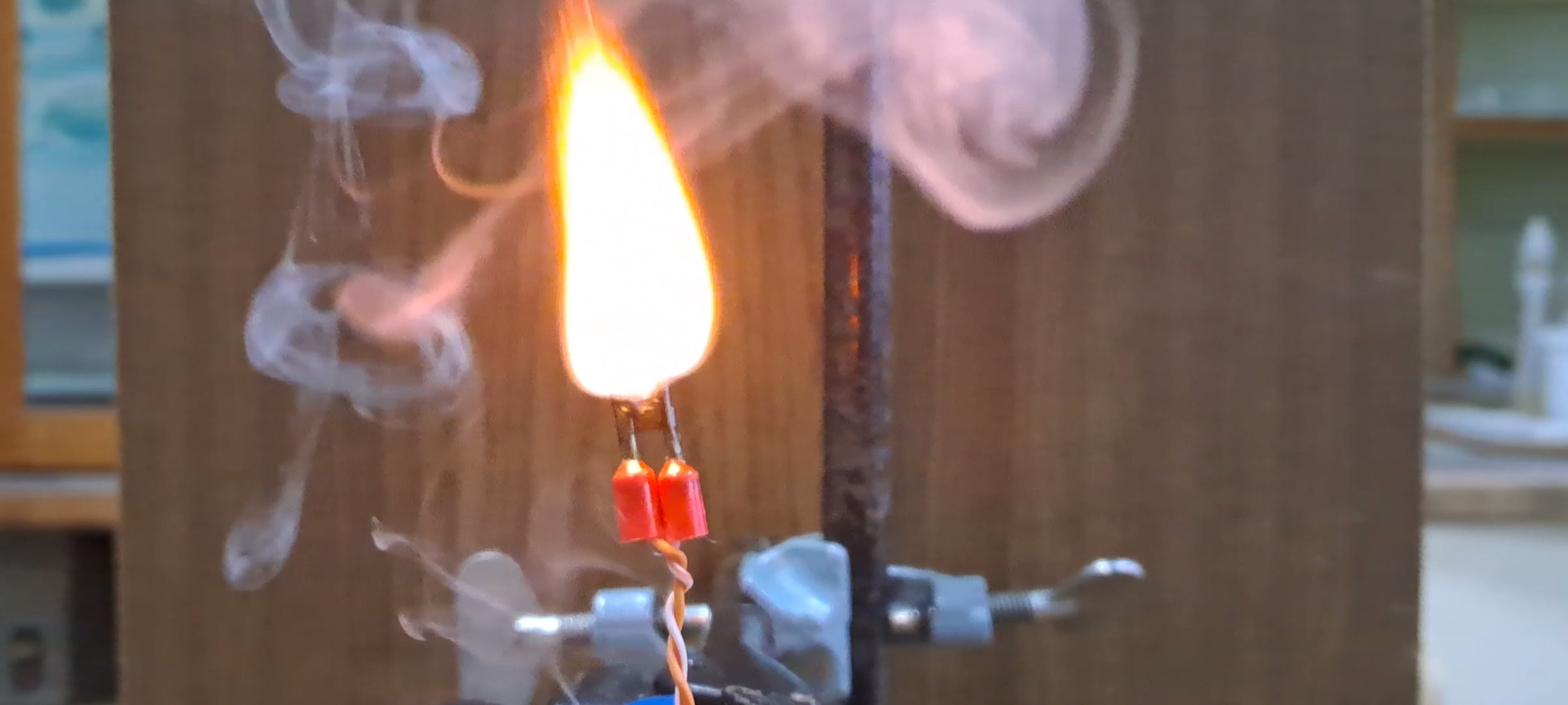 Combustion of Nitrocellulose
