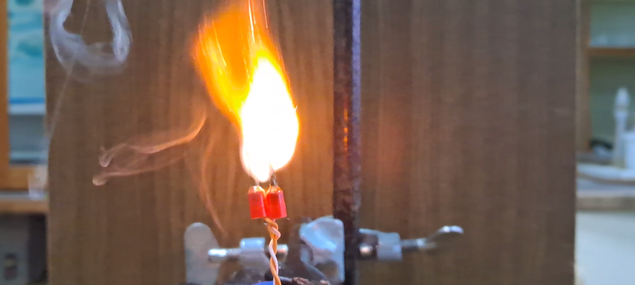 Combustion of Nitrocellulose