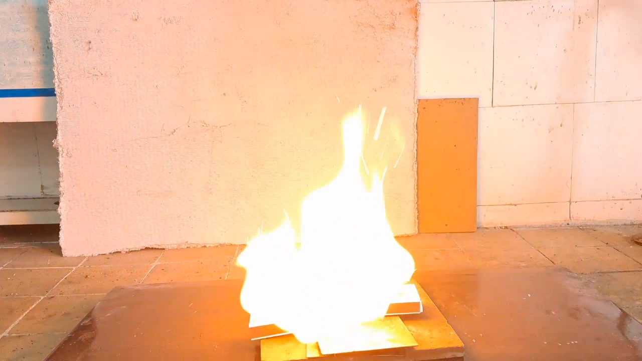 Combustion of Nitrocellulose Film