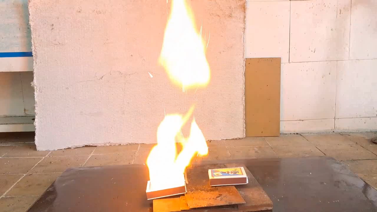 Combustion of Nitrocellulose Film