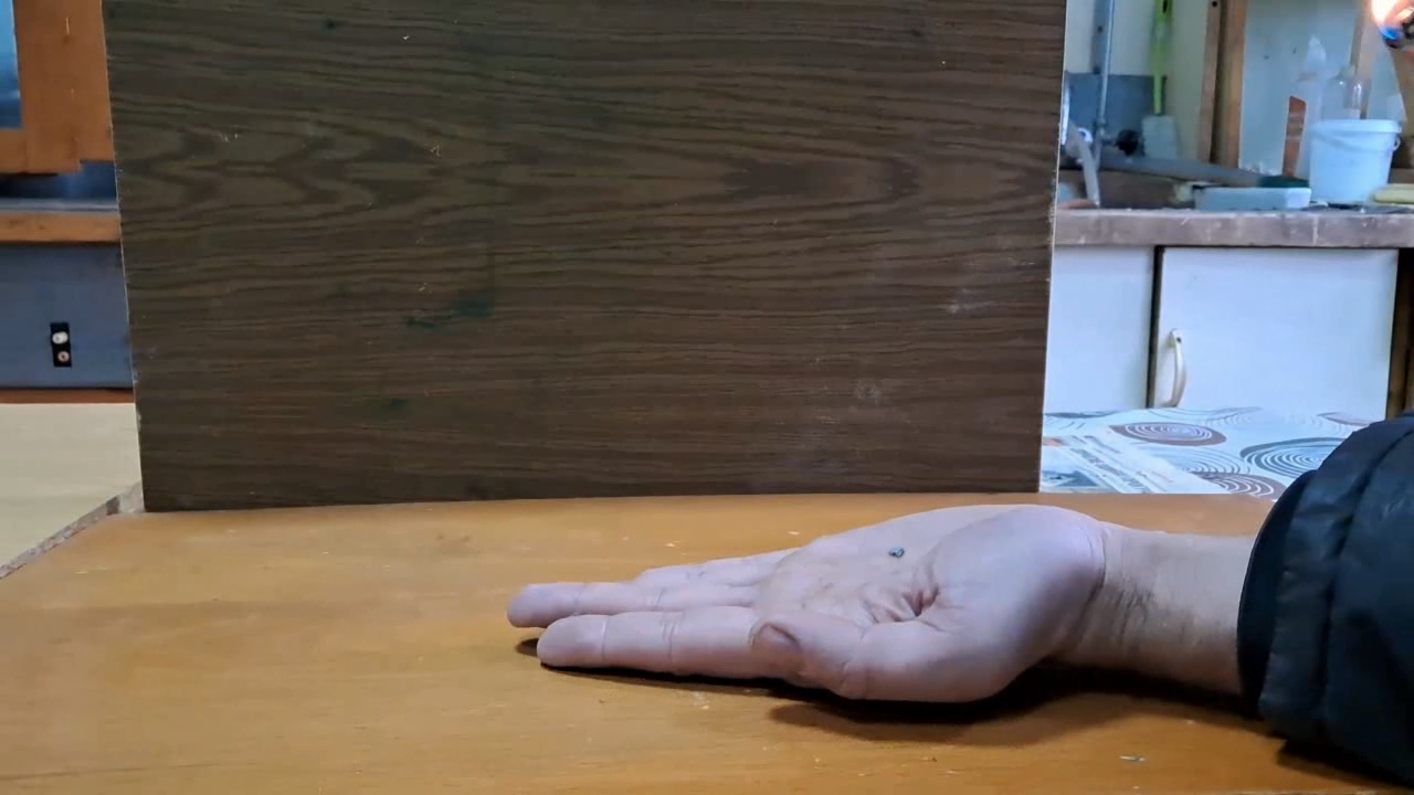 Fire on Hand (Combustion of Nitrocellulose Film)