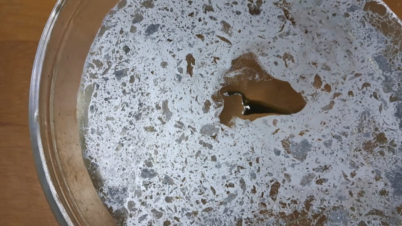 Nitrocellulose Amoeba and Aluminum Powder