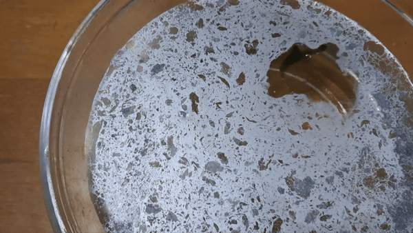 Nitrocellulose Amoeba and Aluminum Powder