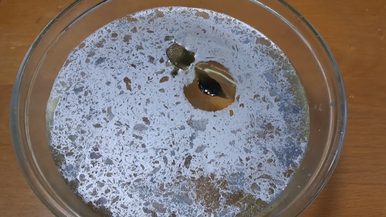 Nitrocellulose Amoeba and Aluminum Powder