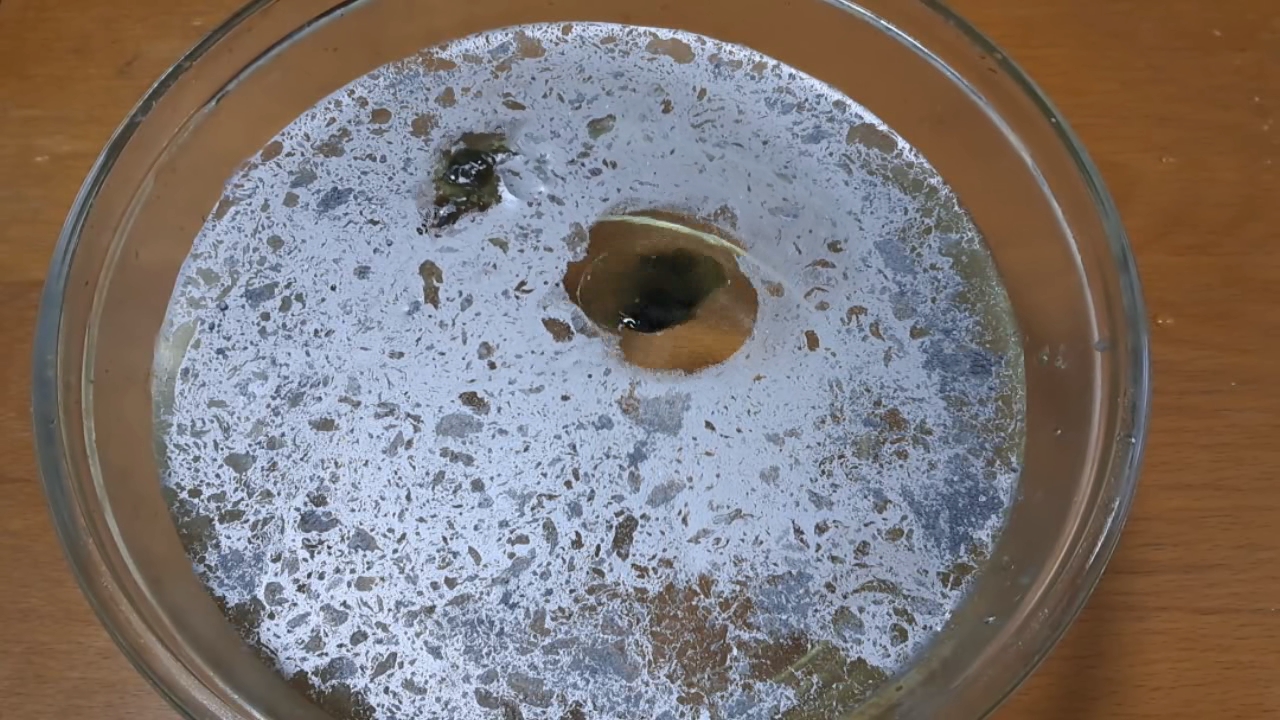 Nitrocellulose Amoeba and Aluminum Powder