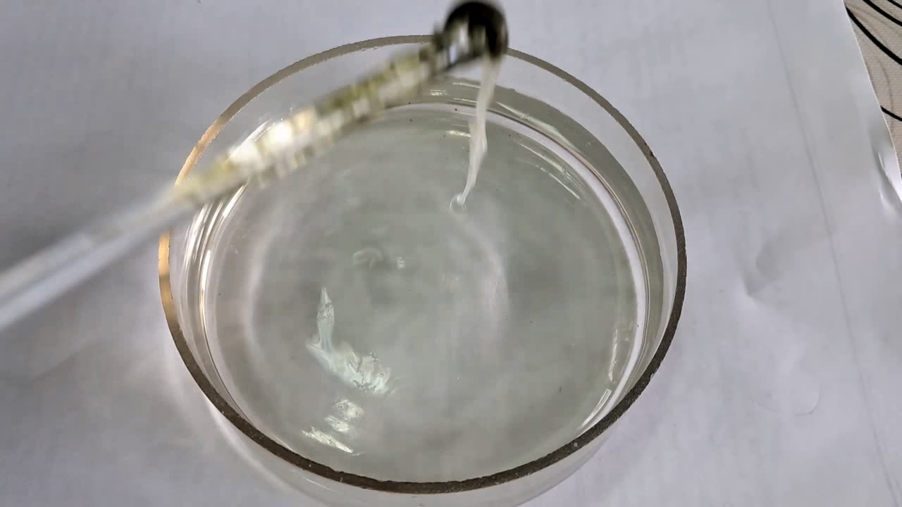 Nitrocellulose Amoeba (Trial Experiment)