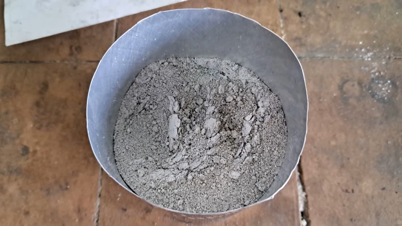Combustion of Thermite: Barium Sulfate/Aluminum (BaSO4/Al)