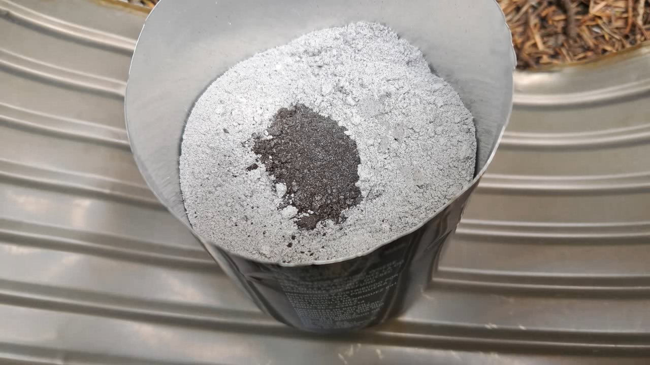 Combustion of Thermite: Barium Sulfate/Aluminum (BaSO4/Al)