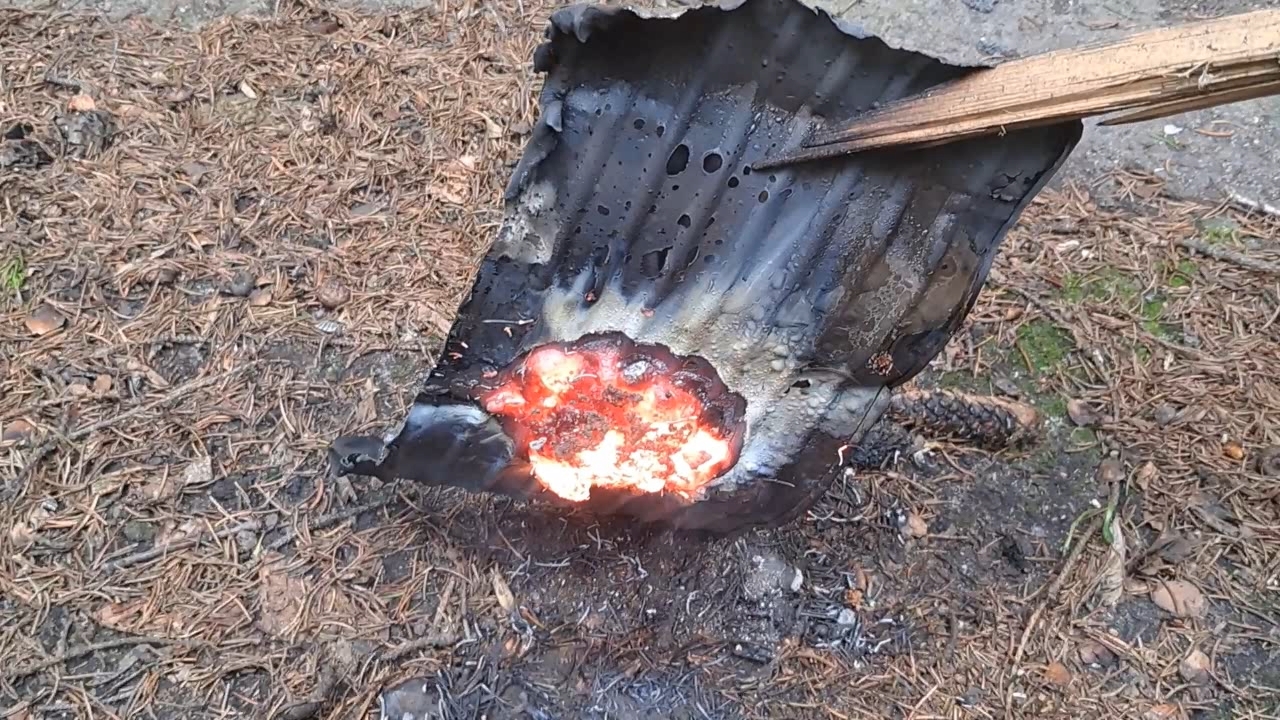 Combustion of Thermite: Barium Sulfate/Aluminum (BaSO4/Al)