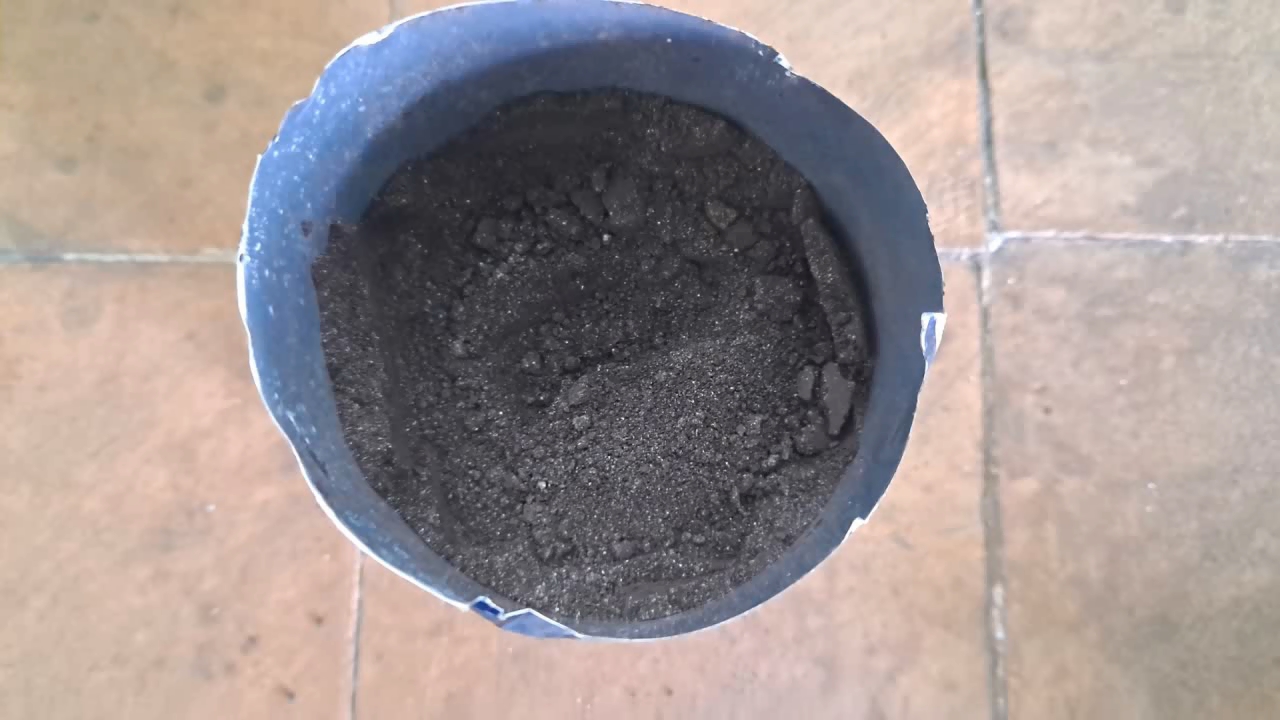 Combustion of Thermite: Iron(II, III) Oxide, Barium Sulfate, Aluminum (Fe3O4/BaSO4/Al)