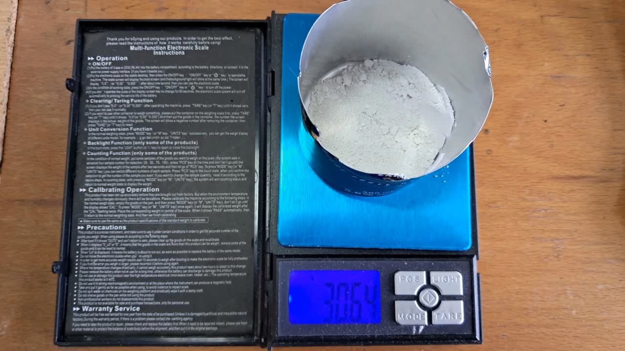 Combustion of Thermite: Iron(II, III) Oxide, Barium Sulfate, Aluminum (Fe3O4/BaSO4/Al)