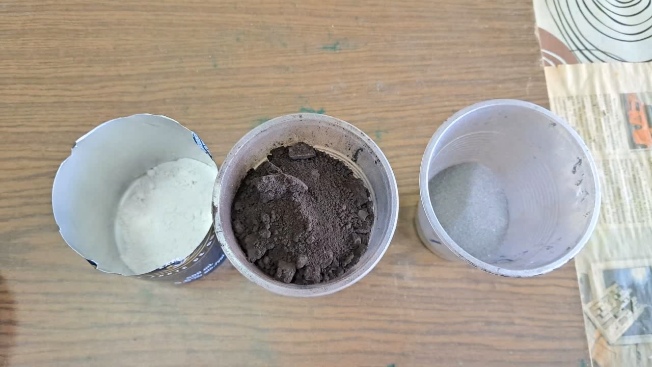 Combustion of Thermite: Iron(II, III) Oxide, Barium Sulfate, Aluminum (Fe3O4/BaSO4/Al)