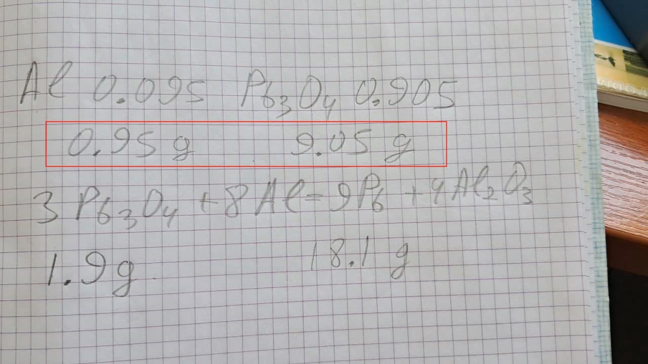 Combustion of Mixture: Lead(II, IV) Oxide/Aluminum (Pb3O4/Al)