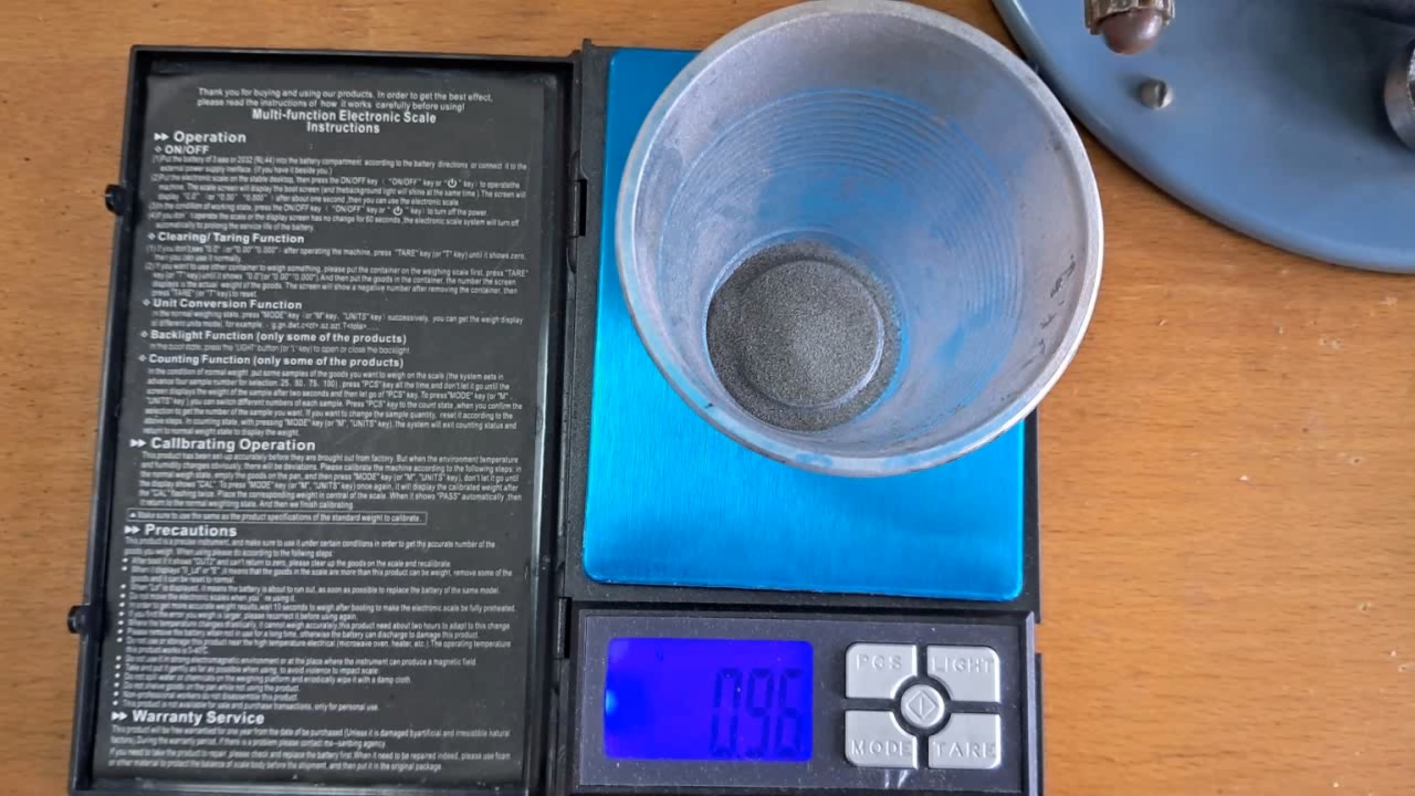 Combustion of Mixture: Lead(II, IV) Oxide/Aluminum (Pb3O4/Al)