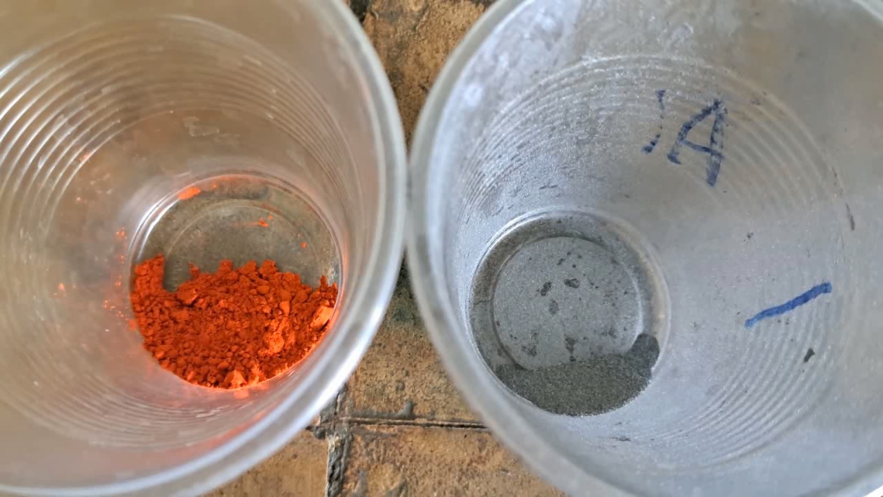 Combustion of Mixture: Lead(II, IV) Oxide/Aluminum (Pb3O4/Al)