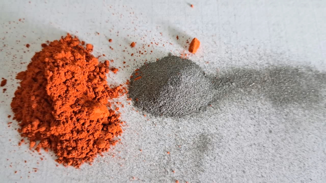 Combustion of Mixture: Lead(II, IV) Oxide/Aluminum (Pb3O4/Al)