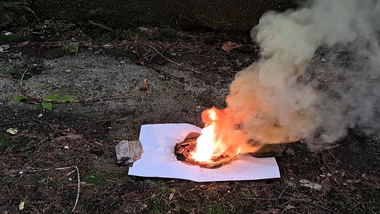 Combustion of Mixture: Lead(II, IV) Oxide/Aluminum (Pb3O4/Al)