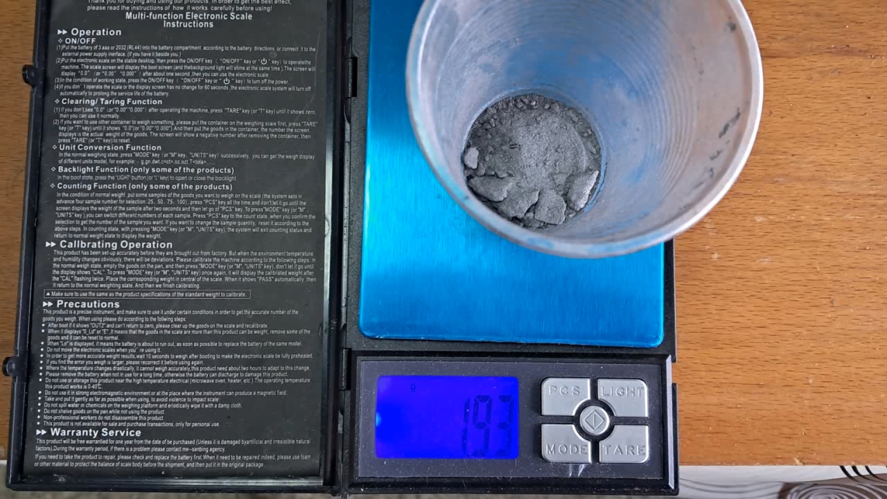 Combustion of Mixture: Lead(II, IV) Oxide/Aluminum (Pb3O4/Al)