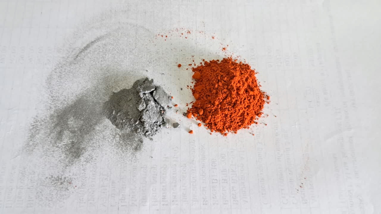 Combustion of Mixture: Lead(II, IV) Oxide/Aluminum (Pb3O4/Al)