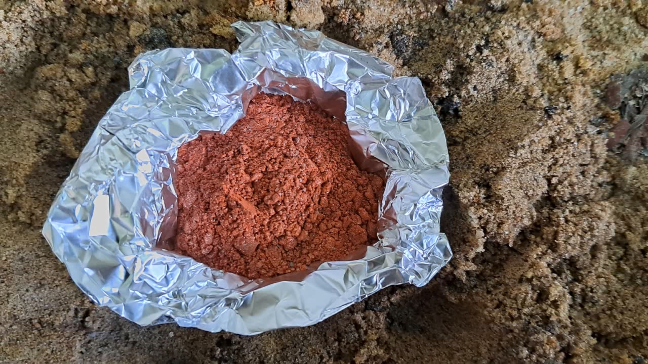 Combustion of Mixture: Lead(II, IV) Oxide/Aluminum (Pb3O4/Al)