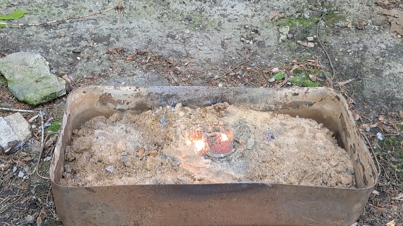 Combustion of Mixture: Lead(II, IV) Oxide/Aluminum (Pb3O4/Al)