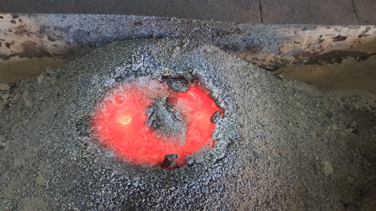 Combustion of Thermite: Calcium Sulfate/Aluminum (CaSO4/Al)